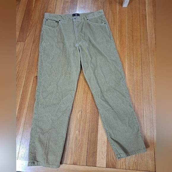 Gant Corduroy Men's Size 38x30 Light Brown 5 Pocket Cotton Inseam 30" Academia - Picture 1 of 11